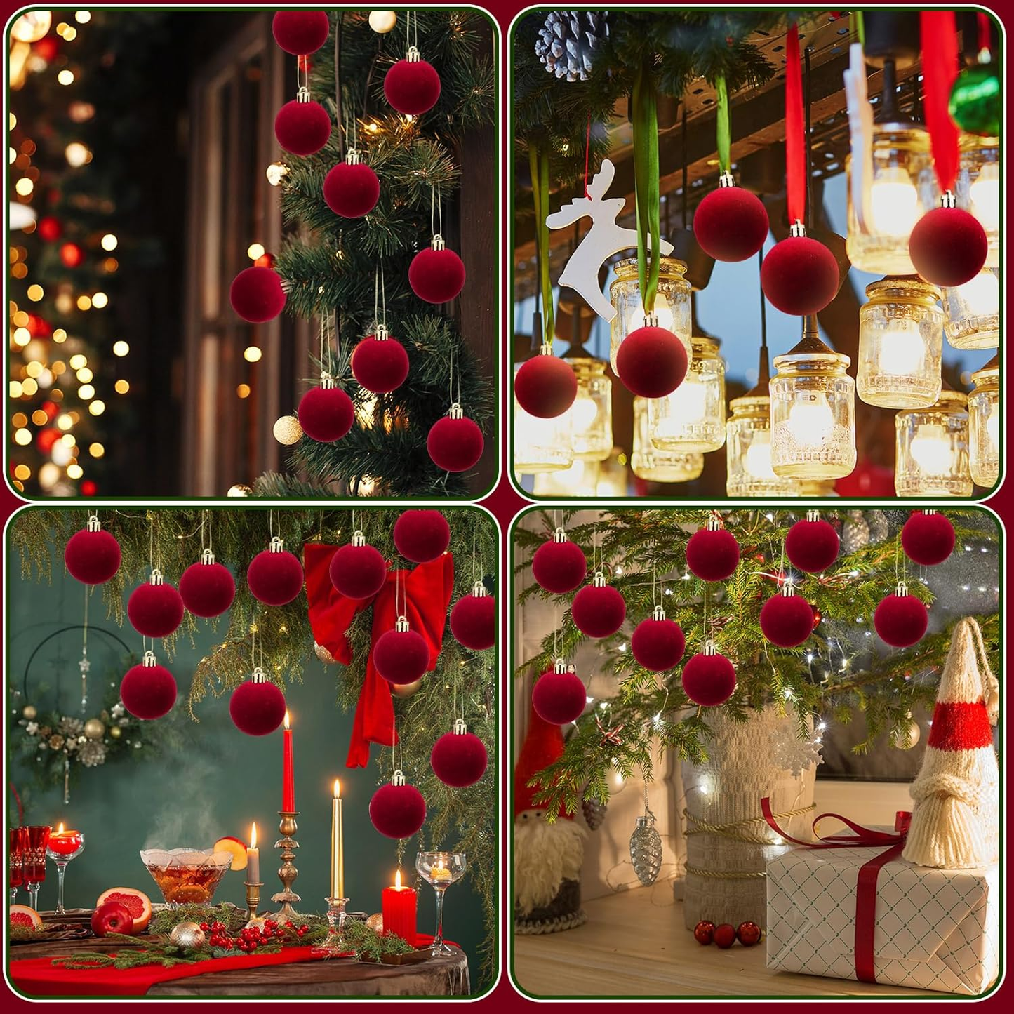 ✨Christmas sale 50% off✨🎄30 Pcs Christmas Velvet Balls