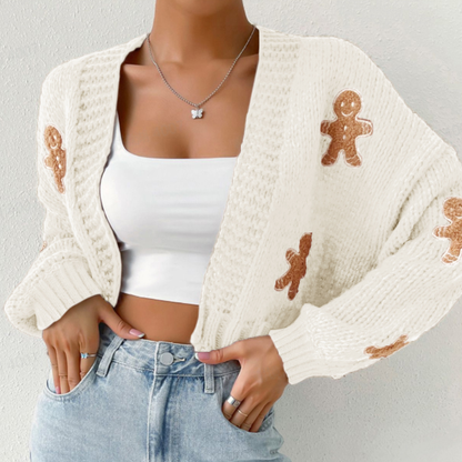 🎁Christmas sale 40% off🎁Gingerbread Sweater Women
