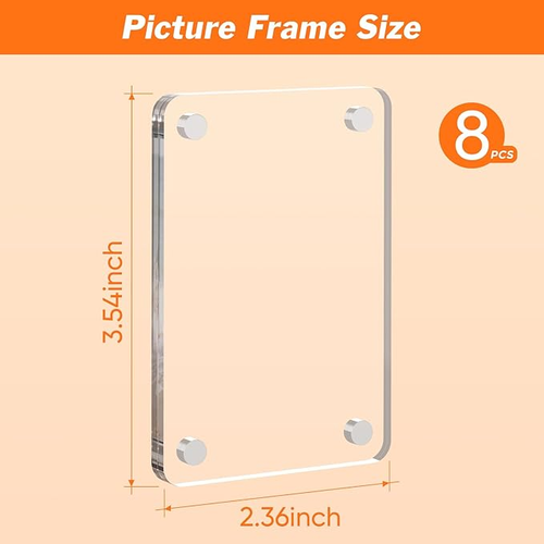 ✨Today's Special 30% Off✨ Acrylic Magnetic Picture Frame for Fridge