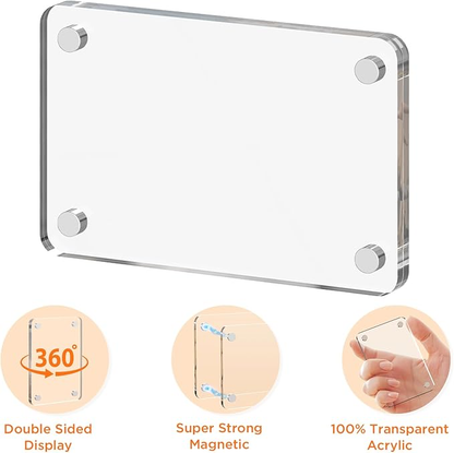 ✨Today's Special 30% Off✨ Acrylic Magnetic Picture Frame for Fridge