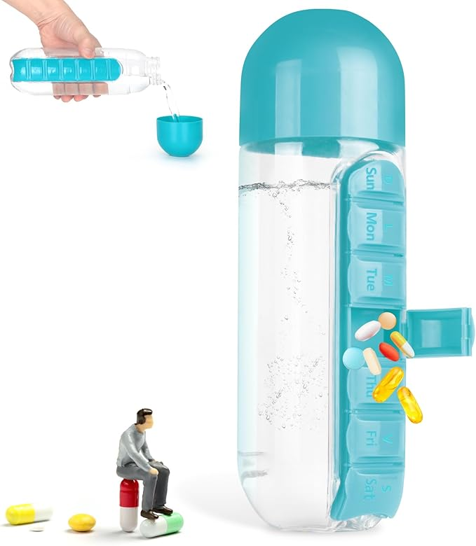 ✨Today's Special 30% Off✨Portable Pill Box Water Cup
