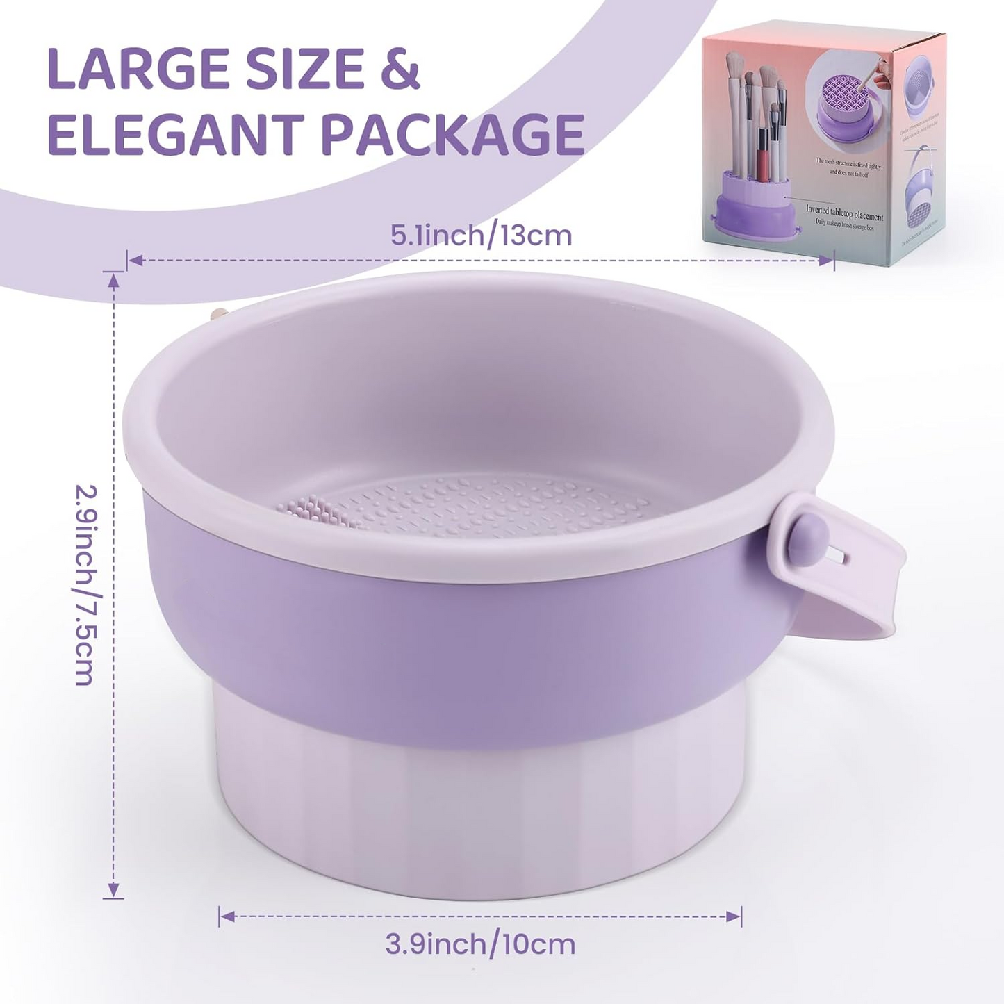 ✨Today's Special 30% Off✨Makeup Brush Cleaner Mat 3 in 1