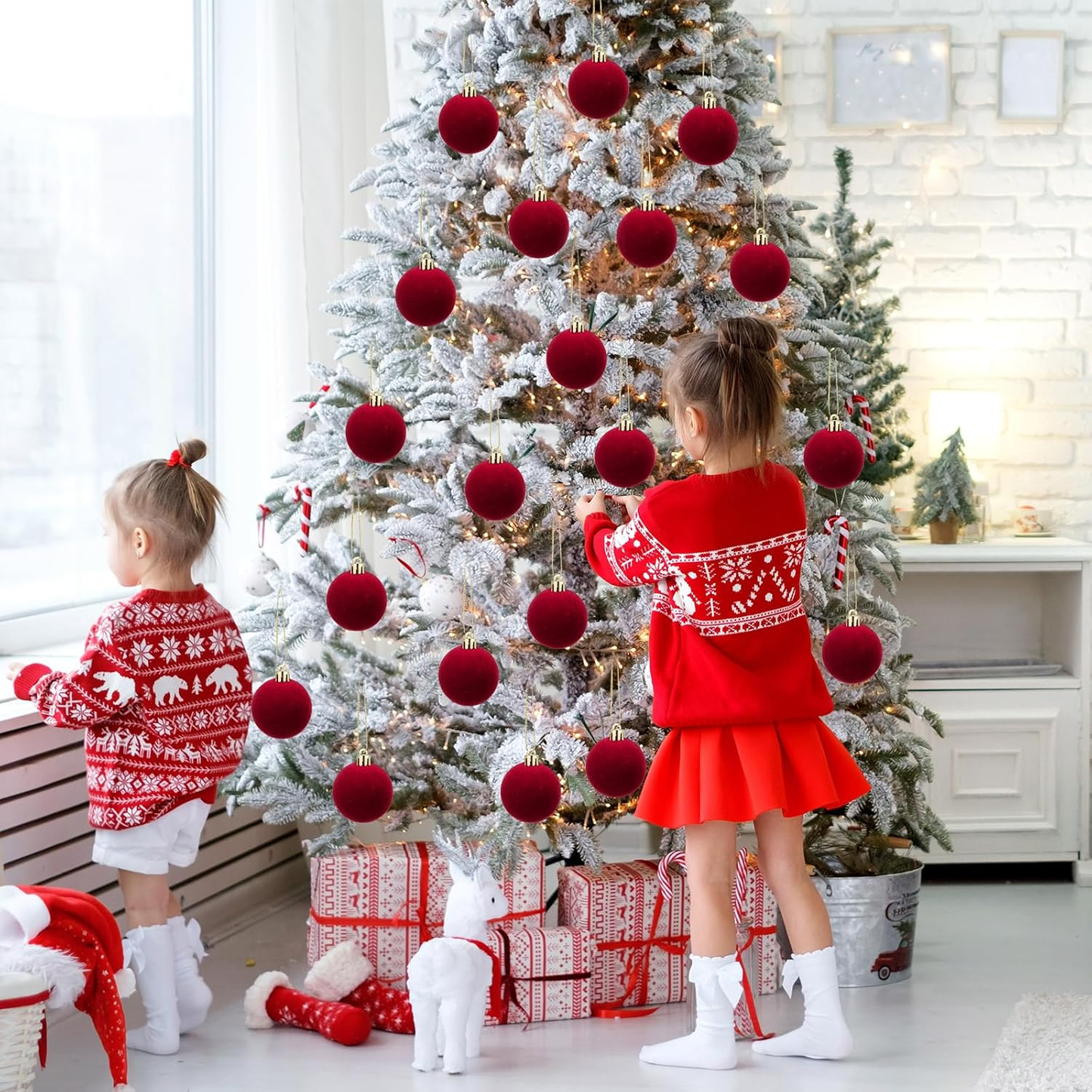 ✨Christmas sale 50% off✨🎄30 Pcs Christmas Velvet Balls