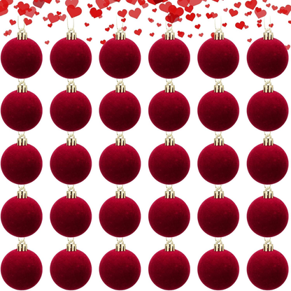✨Christmas sale 50% off✨🎄30 Pcs Christmas Velvet Balls