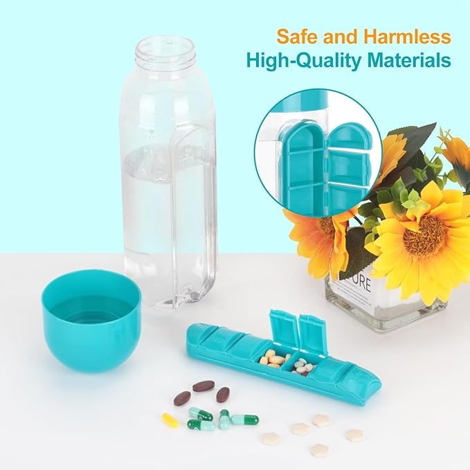 ✨Today's Special 30% Off✨Portable Pill Box Water Cup