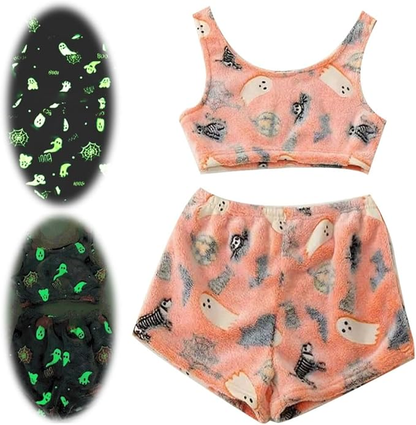 👻Halloween Sale 40% Off👻Halloween Glowing Pajama Set