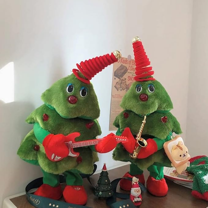 🎁Christmas sale 40% off🎁Plush Electric Christmas Tree