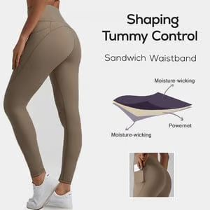 🎅High Waisted Tummy Control Shaping Training Leggings🎁🎁